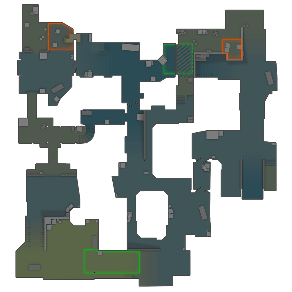 Радар карты Dust II